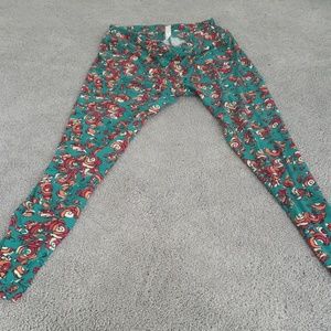 Lularoe leggings floral design